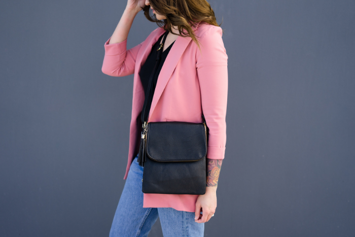 Ella Concealed Carry Lock and Key Crossbody