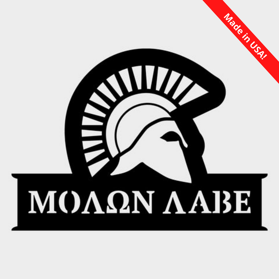 Molon Labe Vehicle Magnet (x2)